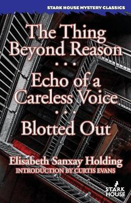 The Thing Beyond Reason / Echo of a Careless Voice / Blotted Out(English, Paperback, Holding Elisabeth Sanxay)