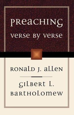 Preaching Verse by Verse(English, Paperback, Allen Ronald J.)