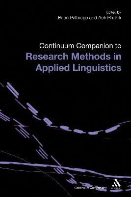 Continuum Companion to Research Methods in Applied Linguistics(English, Paperback, unknown)