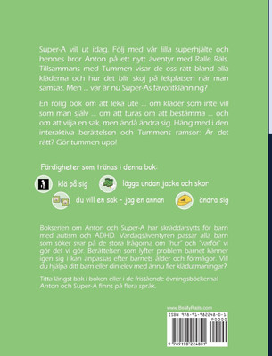 Anton och Super-A Klar Pa Sig och Sager Nix: Vardagsfardigheter for Barn med Autism och ADHD(Swedish, Hardcover, Jensen Jessica)