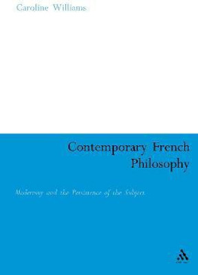 Contemporary French Philosophy(English, Paperback, Williams Caroline Dr)