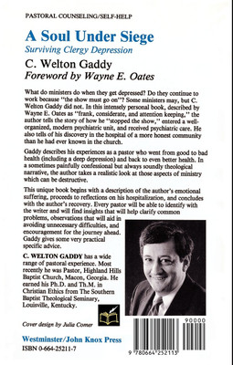 A Soul Under Siege(English, Paperback, Gaddy C. Welton)