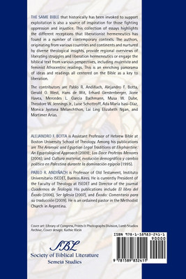 The Bible and the Hermeneutics of Liberation(English, Paperback, unknown)
