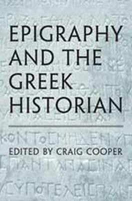 Epigraphy and the Greek Historian(English, Hardcover, unknown)