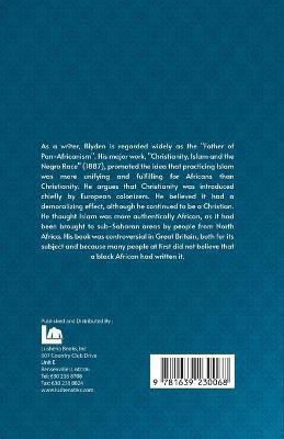 Christanity And The Islam And The Negro Race(English, Paperback, Blyden Edward)