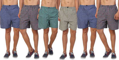Mikacloth Checkered Men Boxer