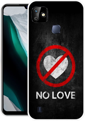 FITESTAR Back Cover for Infinix Smart HD 2021(Black, Grip Case, Silicon, Pack of: 1)