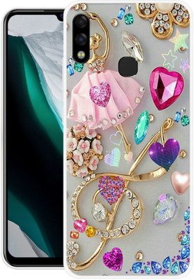 ROSSY Back Cover for Infinix Hot 7, Infinix Hot 7 Pro(Multicolor, Grip Case, Silicon, Pack of: 1)