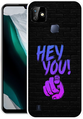 PRINTGARD Back Cover for Infinix Smart HD 2021(Black, Blue, Grip Case, Silicon, Pack of: 1)