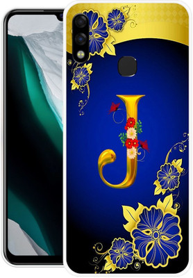 Chahar Back Cover for Infinix Hot 7(Black, Gold, Grip Case, Silicon, Pack of: 1)