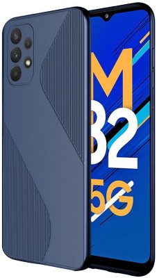 Casotec Back Cover for Samsung Galaxy M32 5G, Samsung Galaxy A32 5G S-Style TPU Case(Blue, Flexible, Silicon, Pack of: 1)