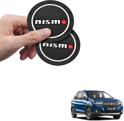 SEMAPHORE Round Reversible Rubber Coaster(Pack of 2)