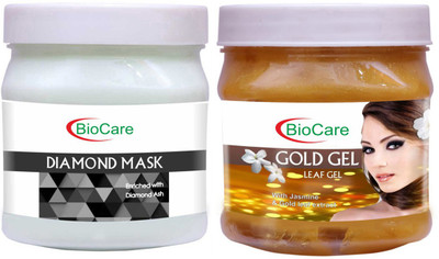 BIOCARE Diamond Mask 500ml With Gold Gel 500ml(2 Items in the set)