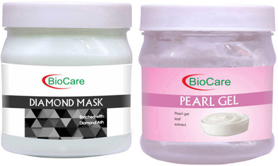 BIOCARE Diamond Mask 500ml With Pearl Gel 500ml(2 Items in the set)