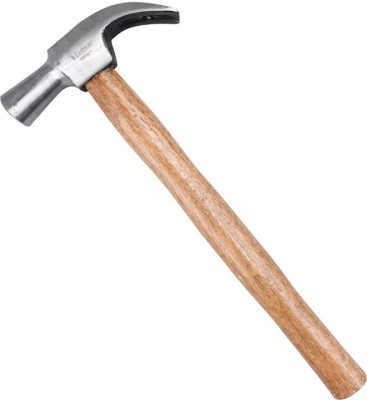 EASTMAN E-2061 Claw Hammer Drop Forged steel, Induction Hardened, Seasoned Wood Handle Club Hammer(0.5 kg)