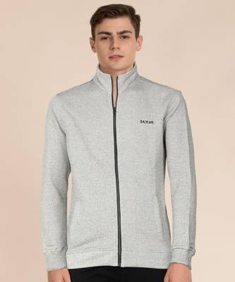 Seven By MS Dhoni Full Sleeve Self Design Men Jacket Price History