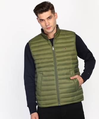 TOMMY HILFIGER Sleeveless Solid Men Jacket Price History