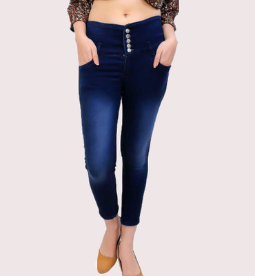 INAAYA Super Skinny Women Blue Jeans