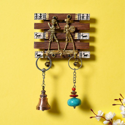 18% OFF on Unravel India Wood Key Holder(4 Hooks) 18% OFF on Unravel India Wood Key Holder(4 Hooks)