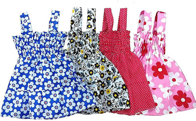 ITSYOR Baby Girls Casual Dress Dress(MultiColor)