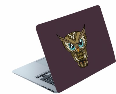 OK ARTS HD Printed Laptop Skin Cute Owl Design kids for size upto 15.6 inches with Matte Lamination Premium Vinyl Laptop Decal 15.6