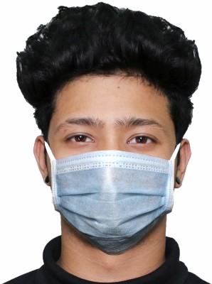 Oriley 3 Ply Surgical Disposable Face Mask 25 GSM Non-woven Fabric Unisex Nose Mouth Protection Cover with Head Loop OR0100 Surgical Mask(Free Size, Pack of 100, 3 Ply)