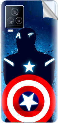 Snooky vivo iQOO7 Mobile Skin(Blue)
