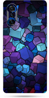 OggyBaba xiaomi poco f3 gt Mobile Skin(Cubes Vector Skin Matte Finish)