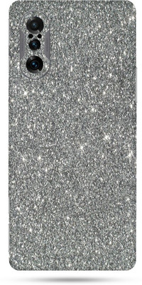 OggyBaba xiaomi poco f3 gt Mobile Skin(Silver Glitter Skin Matte Finish)