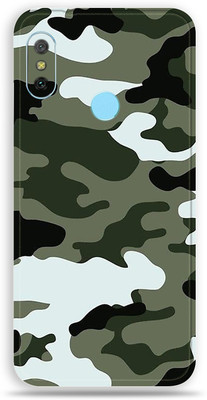 BugguSkin Mi Redmi Note 6 Pro Mobile Skin(Ultra Super Camouflage Winter Skin With High Matte Finish., Mobile Skin (Back+Side+Camera))