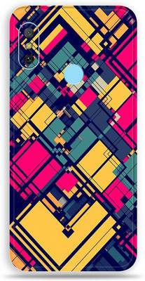 LAMHA Mi Redmi Note 6 Pro Mobile Skin(Ultra Super Pattern Lines skin With High Mattte Finish., Mobile Skin (Back+Side+Camera))