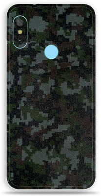 BugguSkin Mi Redmi Note 6 Pro Mobile Skin(Ultra Super Camouflage Digital Skin With High Matte Finish., Mobile Skin (Back+Side+Camera))