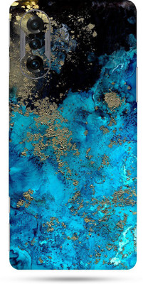 Mclaxa Blue Aqua for Vivo F3 GT Mobile back Skin, Blue Aqua, Vivo F3 GT Mobile Skin(Blue Aqua)