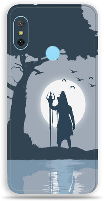 LAMHA Mi Redmi Note 6 Pro Mobile Skin(Ultra Super Lord Shiva skin With High Mattte Finish., Mobile Skin (Back+Side+Camera))
