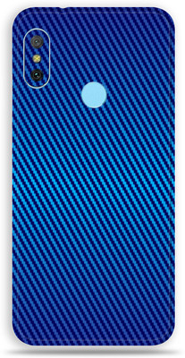 BugguSkin Mi Redmi Note 6 Pro Mobile Skin(Ultra Super Blue Carbon Fiber Skin With High Matte Finish., Mobile Skin (Back+Side+Camera))