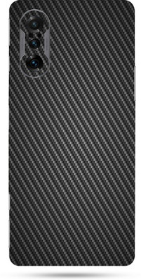 OggyBaba xiaomi poco f3 gt Mobile Skin(Charcoal Black Carbon Fibre Skin Matte Finish)
