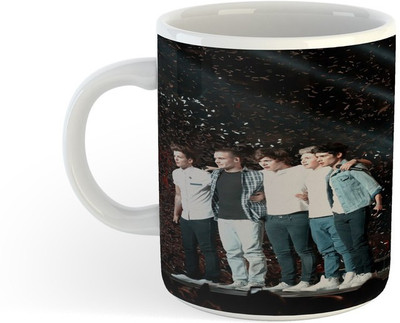 ADN21 All Day New Printed One Direction Ceramic Coffee 33 Ceramic Coffee Mug(330 ml)