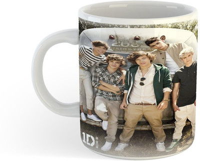 ADN21 All Day New Printed One Direction Ceramic Coffee 36 Ceramic Coffee Mug(330 ml)