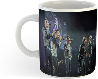 ADN21 All Day New Printed One Direction Ceramic Coffee 22 Ceramic Coffee Mug(330 ml)
