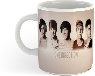 ADN21 All Day New Printed One Direction Ceramic Coffee 57 Ceramic Coffee Mug(330 ml)