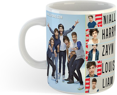 ADN21 All Day New Printed One Direction Ceramic Coffee 31 Ceramic Coffee Mug(330 ml)