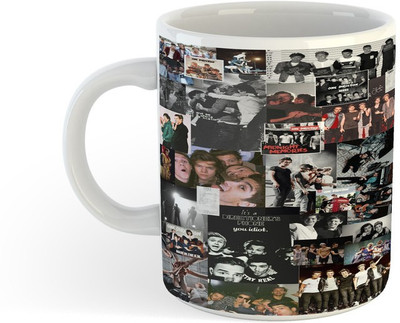 ADN21 All Day New Printed One Direction Ceramic Coffee 13 Ceramic Coffee Mug(330 ml)