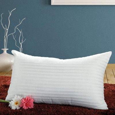 Flipkart SmartBuy Microbeads Stripes Sleeping Pillow Pack of 1(White)