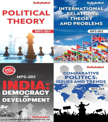IGNOU MPS-001 Political Theory MPS-002 International Relations : Theory And Problems MPS-003 India: Democracy And Development MPS-004 Tulnaatamak Rajniti Mudde Aur Pravrittiyaan(Paperback, GPH Panel of Experts) IGNOU MPS-001 Political Theory MPS-002 International Relations : Theory And Problems MPS-003 India: Democracy And Development MPS-004 Tulnaatamak Rajniti Mudde Aur Pravrittiyaan(Paperback, GPH Panel of Experts)