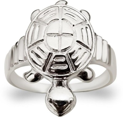 Parnika Stylish Tortoise/Turtle Sterling Silver Ring