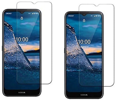 Bodoma Edge To Edge Tempered Glass for Nokia C30(Pack of 1)