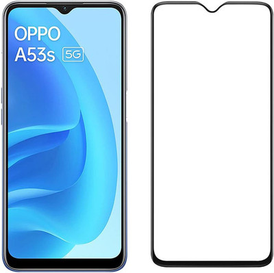 SMARTCASE Edge To Edge Tempered Glass for OPPO A53s 5G(Pack of 1)