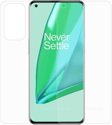 CASE CREATION Front and Back Screen Guard for OnePlus 9 Pro (2021) front and back screenguard(Pack of 2)