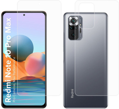 CASE CREATION Impossible Screen Guard for Redmi Note 10 Pro Max 2021 Screen Protection Guard(Pack of 2)