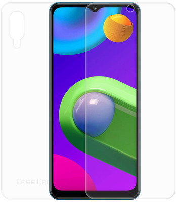 CASE CREATION Nano Glass for Samsung M02 Buff Guard(Pack of 2)
